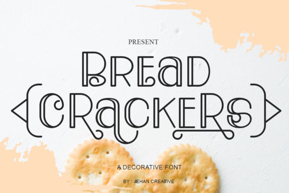 Bread Crackers: The Elegant Display Font for Bold Designs