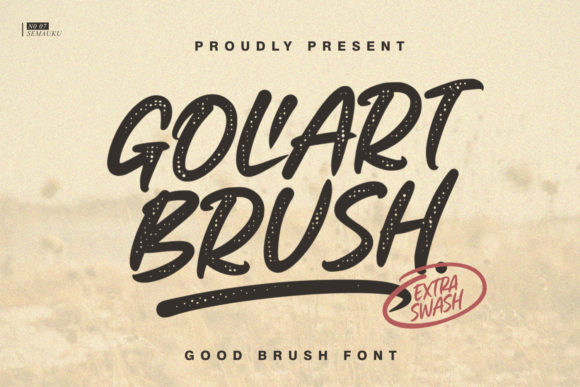 Goliart Brush: Integrating Authentic Hand-Drawn Typography into Professional Design Workflows