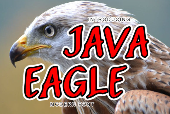 Java Eagle: Elevating Visual Workflows with a Distinctive Display Font