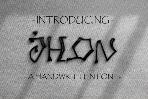 Jhon Display Font Evaluation