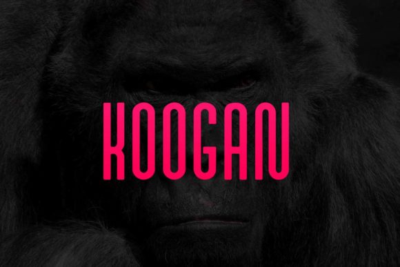 Koogan: The Modern Display Font for Brighter Designs