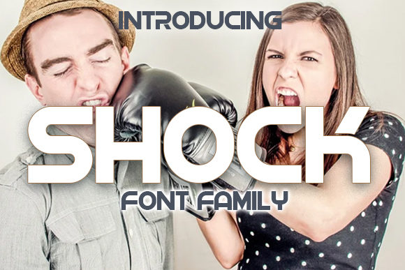 Shock: A Strategic Choice for High-Impact Display Typography