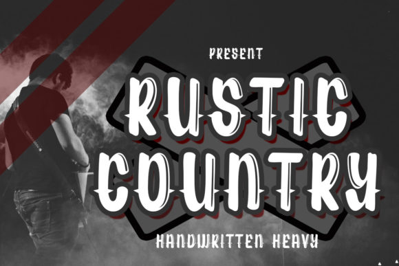 Transform Your Visual Projects with the Rustic Country Display Font